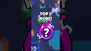 WORST HYPERCHARGES IN BRAWL STARS! (June 2024) #brawlstars #brawlstarsmemes #shorts