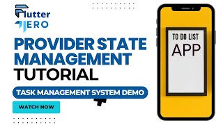 Provider Tutorial Flutter: Task Management System CRUD Implementation using provider