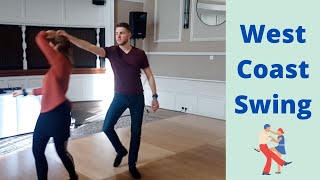 West coast swing tutorial | Naomi Hulbert and Andrew Shellard - Good vibes and connection