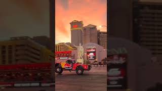 @BryceMenzies7 tearing up the Las Vegas Strip #redbull #toyotires #lasvegas