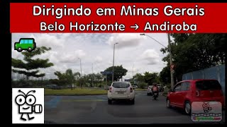 BR | Dirigindo em Minas Gerais: Belo Horizonte ➜ Andiroba | Driving through Brazil | V-00362D