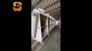 830kw dry coolers with wet curtain exported to Russia