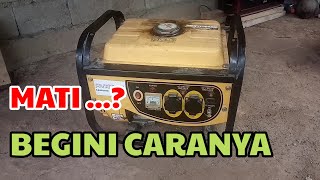 CARA MENGATASI GENSET TIDAK MAU MENYALA ( MATI TOTAL )