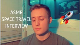 ASMR｜Space Travel Interview🚀🌌