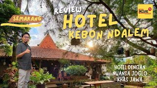 KEBON NDALEM SEMARANG, Resort nuasa joglo dekat KOTA SEMARANG