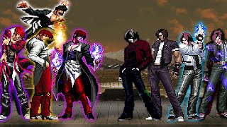 {Mugenation} Iori Yagami Team Vs Kyo Kusanagi Team