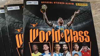 new album WORLD CLASS PANINI 2024 UPGRADE aggiornamenti calciatori unboxing busta scambio ?