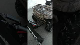 Snow plow prairie 360 harbor freight winch