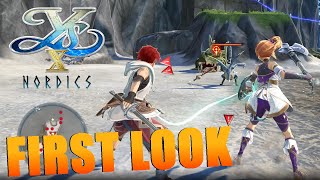 Ys X: Nordics - Gameplay