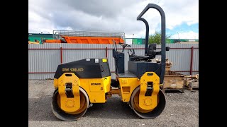 Обзор дорожного катка BOMAG BW 138 AD 2008