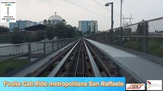 🚋 Vado per la 1°volta sulla metropolitana 🔵 San Raffaele e Cab Ride (andata)