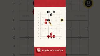 Xiangqi capturing tactic demonstration: Horizontal pin