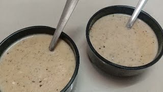 Cream of mushroom soup #mushroomsoup #youtubeshorts