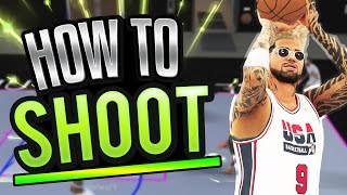 NBA 2K17 Tips: How To SHOOT & Make EVERY SHOT on PATCH 12! How To Get Green A+ Releases EVERY TIME!