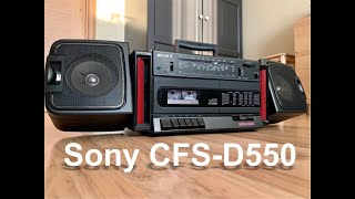 Sony CFS D550 mega Bass