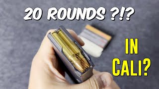 Legal? More than 10 rounds?! In Cali?!