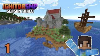 Tiny Castle Starter Base | Ignitor SMP | Episode 1