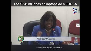 Juzguen ustedes mismos la compra DIRECTA de computadoras💸… La ministra del MEDUCA Lucy Molinar