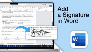 How To Add A Signature In Word! [2024]