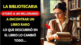 LA BIBLIOTECARIA AYUDÓ A UN MILLONARIO A ENCONTRAR UN LIBRO RARO... LO QUE DESCUBRIÓ EN EL LIBRO LO