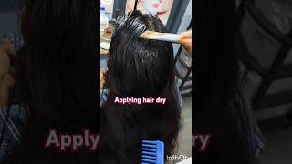 Without glouse how to apply hair dye... #hairdye #haircare