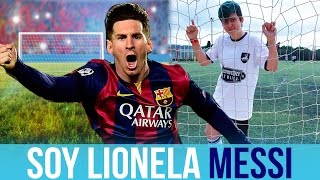 ¡EL DÍA QUE ME CONVERTÍ EN MESSI! | BelenaGaynor