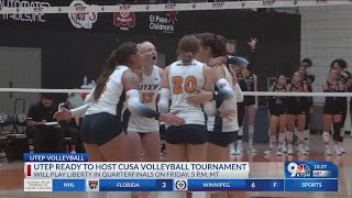 UTEP volleyball ready to host Conference USA Championship