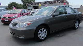 2004 TOYOTA CAMRY LE