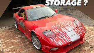 Dominic Toretto’s Rx7 20 years in storage