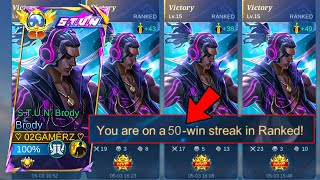 GLOBAL BRODY WINSTREAK SOLO + NEW BEST BUILD & EMBLEM REVEAL