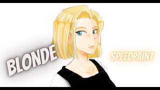 BLONDE | SPEEDPAINT | EVA SABELA