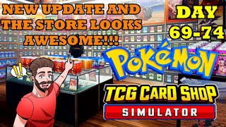 Our Store Is Starting To Look Amazing!!!! TCG Card Shop Simulator With Pokémon