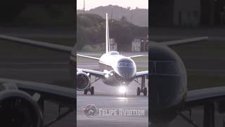 Chegada do Embraer E190 E2 da Royal Jordanian no Aeroporto do Recife #viral #short #shorts