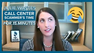 BBB wastes social security scammer's time for 15 minutes!