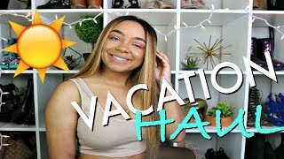 JAMAICA HAUL ft. hotmiami styles & asos| VACATION EDITION | Briannaashley