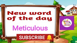 How to present New Word of the day in school morning assembly #new word #newwordoftheday