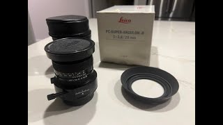 leica pc 28mm super angulon on hasselblad X2d-100c