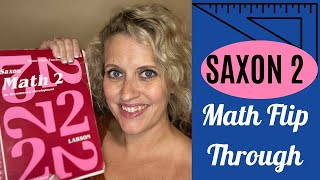 Saxon Level 2 Flip Through || Homeschool Math