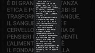 LUDWIG FEUERBACH - IL MISTERO DEL SACRIFICIO E L'UOMO È CIÒ CHE MANGIA.