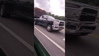 Ram 3500 Smoking Brakes Ouch...