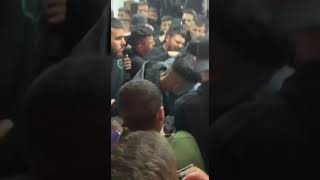 Filistinin Kalkilya yakınlarında işgalci tarafından vurularak şehid Amir Odeh'e dokunaklı bir veda.