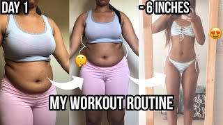 HOW I LOST 13kg in 1 month - My Workout Routine