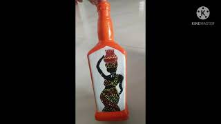 DIY# Bottle art