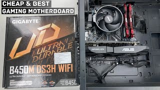 Unboxing & Review Cheap & Best Gaming And Editing: Gigabyte B450M DS3H WIFI AMD B450 Motherboard