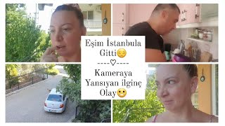 Eşim İstanbula Gidiyor | Çekim Arası İlginç Olay Kameraya Yansıdı | Arkasından Ağladım Günlük Vlog