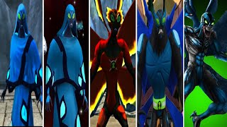 Evolution of Big Chill in Ben 10 Games (2008-2022)