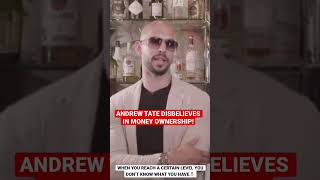 ANDREW TATE-MONEY ISN’T REAL!#andrewtate #tatespeech #tristantate #warroom #shorts #viral #cobratate