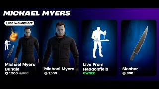 Fortnite Item Shop 10/26/2024 MICHAEL MYERS IS BACK