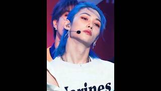 Gorgeous in all colors 💙❤️💛🖤 #felix #felixskz #felixedit #skz #straykids #bluehair #redhair #blonde