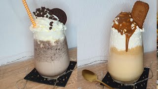 Milchshake / Oreo und Lotus Milchshake / einfach [schnell] sommerlich erfrischendes Getränk / lecker